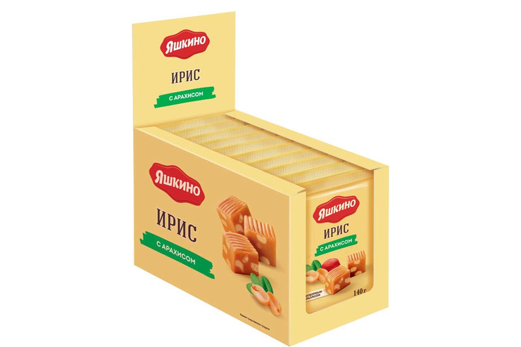 Ирис с арахисом «Яшкино», 140 г Ирис с арахисом «Яшкино», 140 г