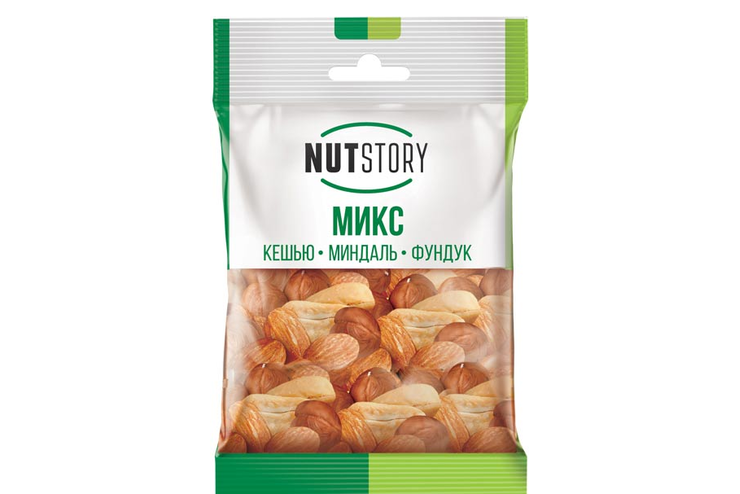 Кешью, миндаль, фундук «NutStory», 34 г