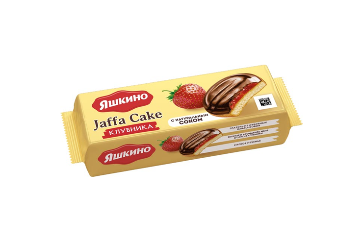 Печенье «Клубника», сдобное «Яшкино», 137 г