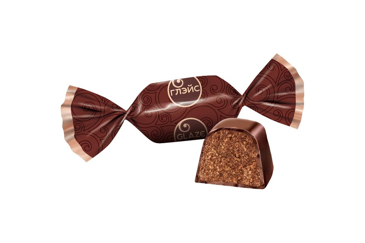 Конфета «Глэйс» с шоколадным вкусом. (упаковка 0,5 кг)