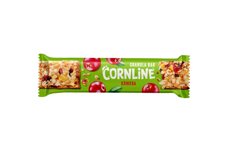 Зерновой батончик с клюквой «Cornline», 30 г