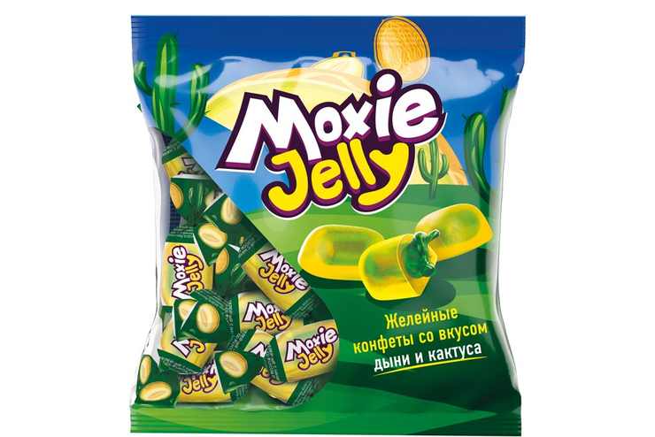 Конфеты Moxie Jelly дыня-кактус (упаковка 0,5 кг)