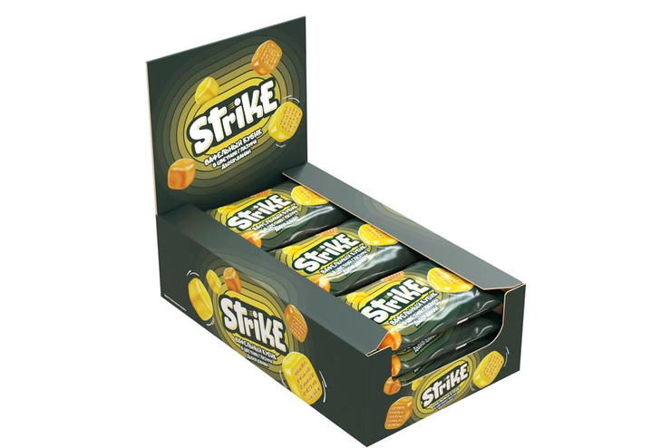 Драже «Вафельный микс» дыня/банан «Strike», 40 г Драже «Вафельный микс» дыня/банан «Strike», 40 г