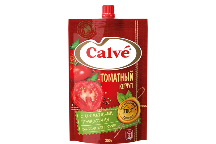 Кетчуп «Томатный» «Calve», 350 г