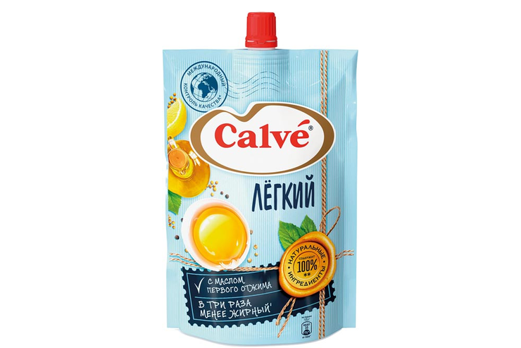 Соус майонезный «Легкий» «Calve», 800 г