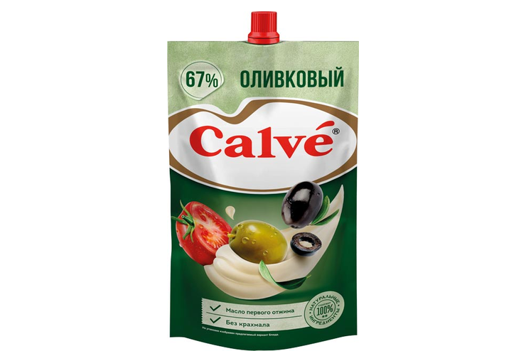 Майонез «Оливковый» 67% «Calve», 400 г