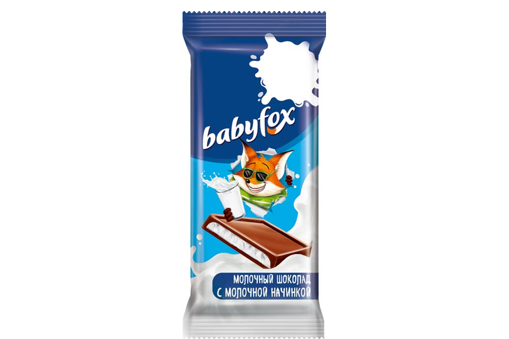 Молочный шоколад «BabyFox», 24 г