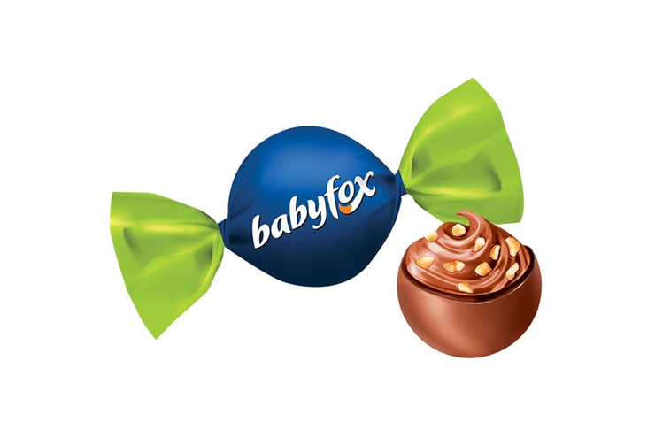 Конфеты шоколадные Galaxy sphere с фундуком «BabyFox» (упаковка 0,5 кг)