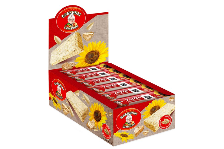 Халва подсолнечная «Бабкины семечки», 36 г
