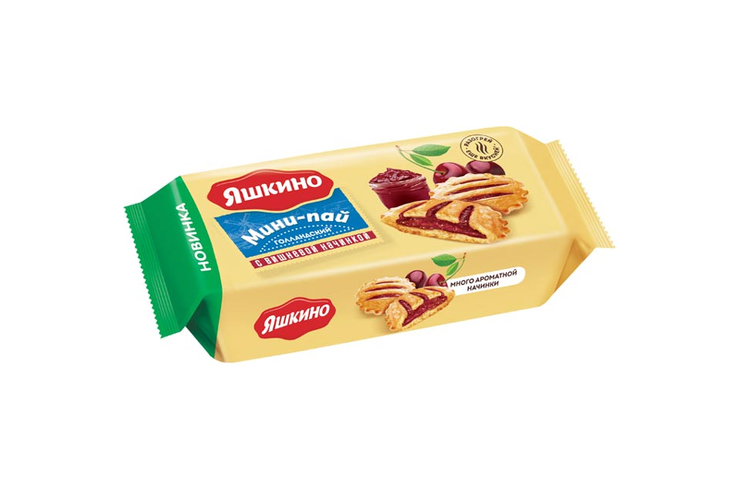 Мини-пай голландский с вишнёвой начинкой «Яшкино», 180 г