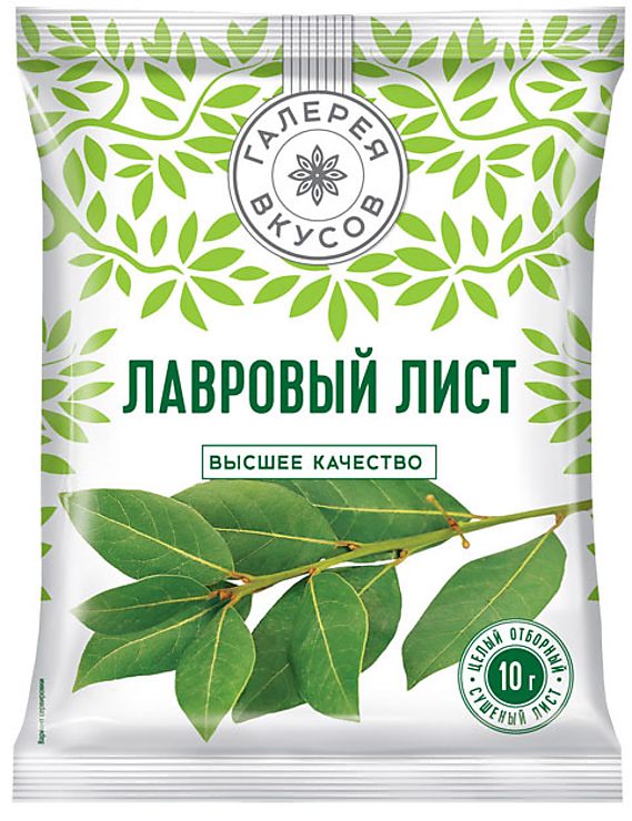 «Галерея вкусов», лавровый лист, 10 г – купить по выгодной цене с ...