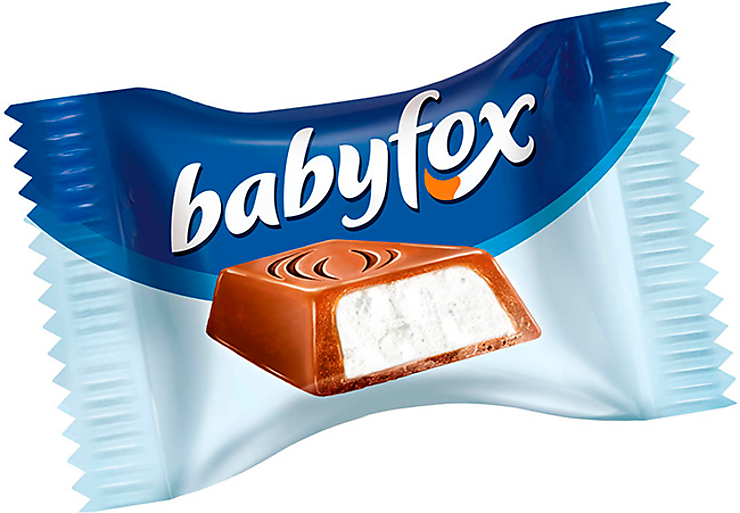 «BabyFox», конфеты mini c молочной начинкой, (упаковка 0,5 кг) – купить ...