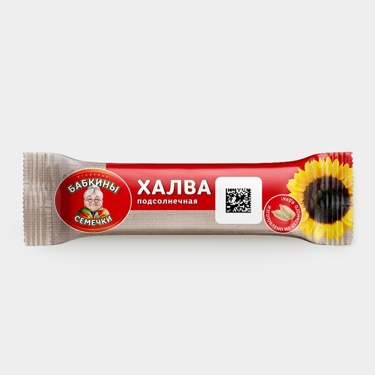 Халва подсолнечная «Бабкины семечки», 36 г Халва подсолнечная «Бабкины семечки», 36 г